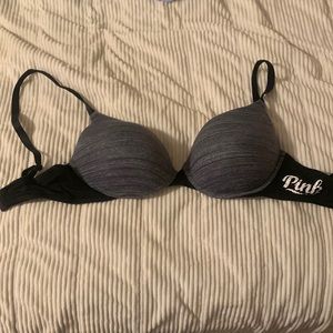 Pink padded bra ( push up)